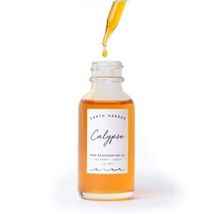 Earth Harbor Calypso Vitamin C Moisture Elixir 1oz 30ml Sea Berry CoQ10 Face Oil